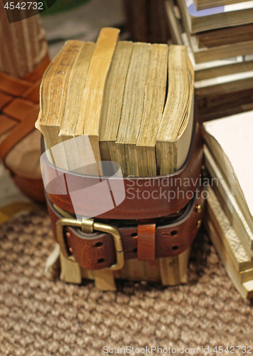 Image of Books in Belt