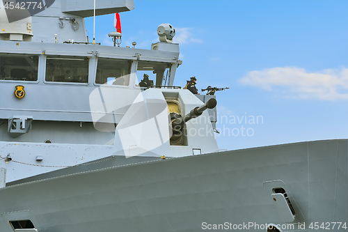 Image of 4.5 inch Mark 8 Naval Gun System