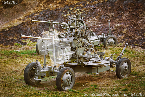 Image of An Old Artillery Gun