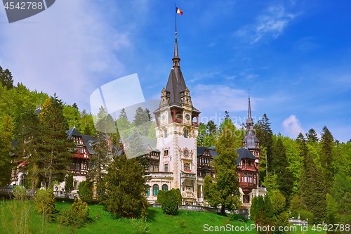 Image of Peles Castle in Sinaia