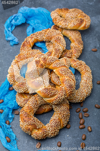 Image of Traditional Turkish bagels.