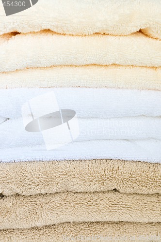 Image of Stack of towels