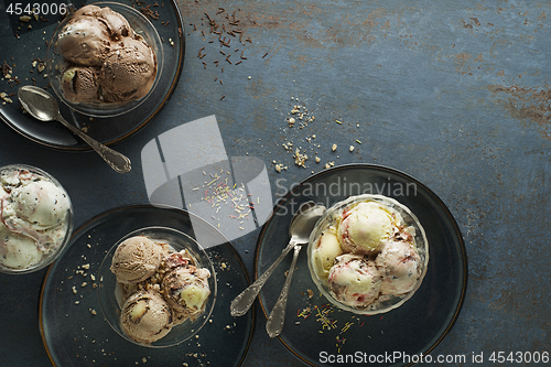 Image of Ice cream mixed