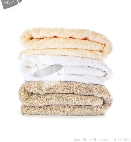 Image of Stack of towels