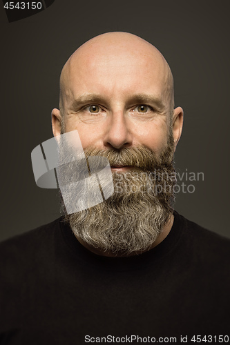 Image of male portrait with long beard