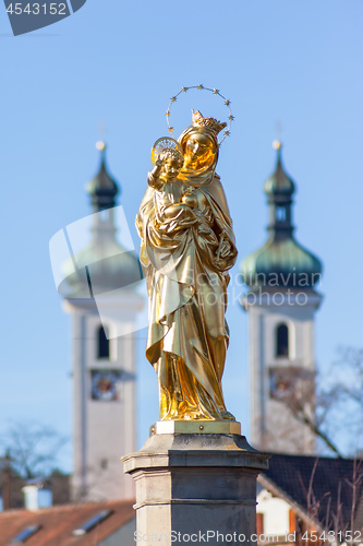 Image of Madonna Statue of Tutzing Bavaria Germany