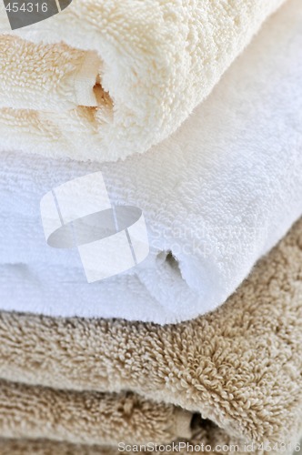 Image of Stack of towels