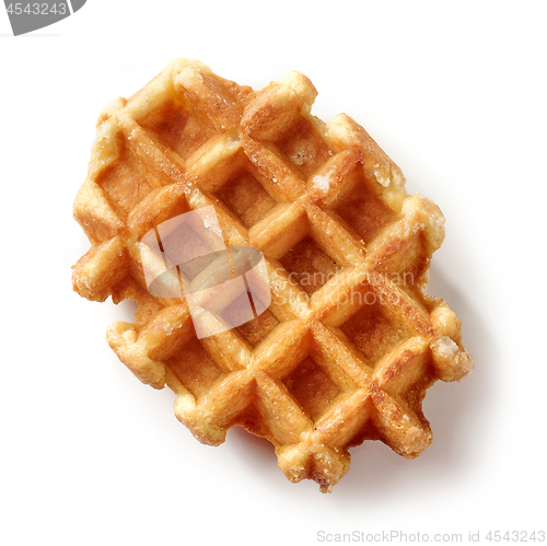 Image of freshly baked belgian waffle