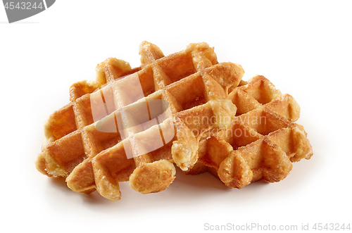 Image of freshly baked belgian waffles