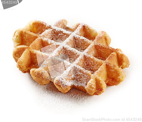 Image of freshly baked belgian waffle