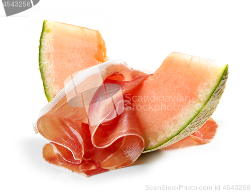 Image of Melon with ham