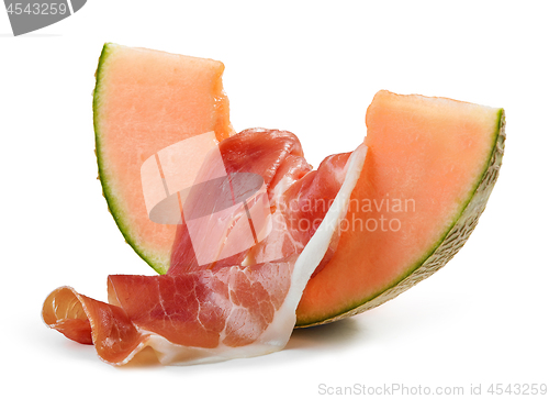 Image of melon and ham