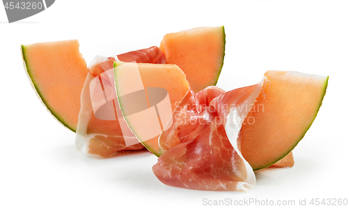 Image of melon and ham