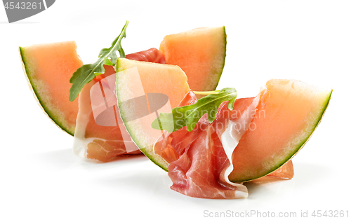 Image of Melon with ham
