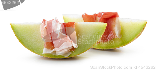 Image of Melon with ham