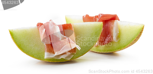 Image of Melon with ham