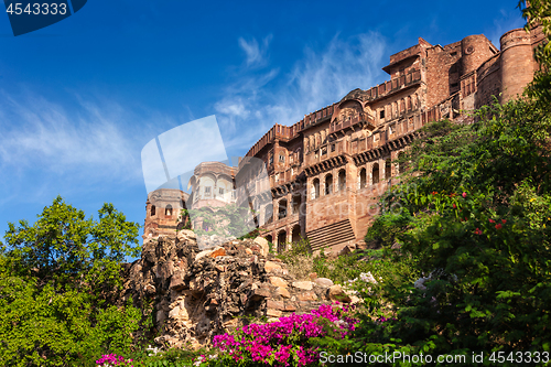 Image of Mehrangarh fort. Jodhpur, India