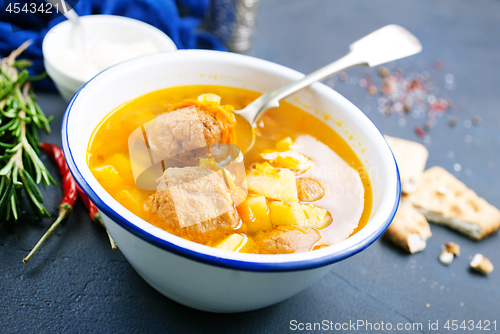 Image of Soup in bowl