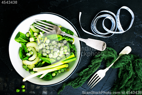 Image of ingredients for salad