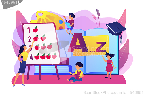 Image of Early education concept vector illustration