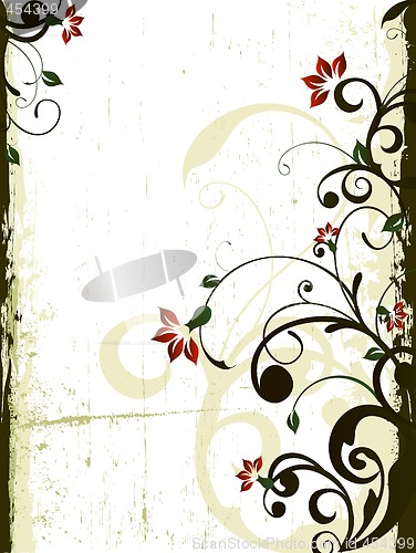 Image of floral background