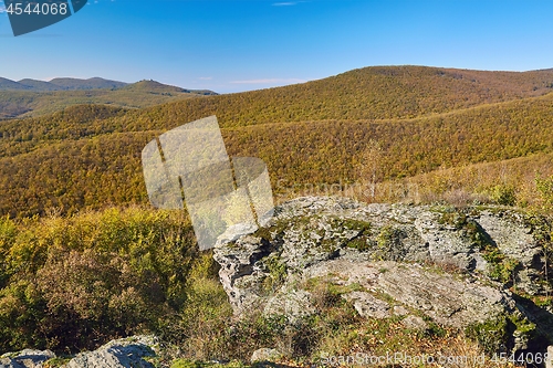 Image of Autumn hills landscape