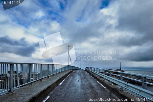 Image of Road on bridge in Norway