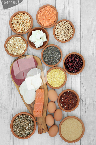 Image of High Protein Food Selection