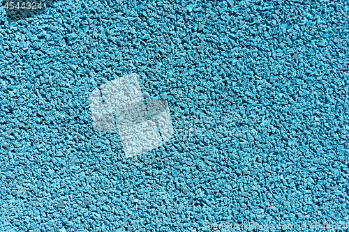 Image of Background texture - blue rubberized flooring