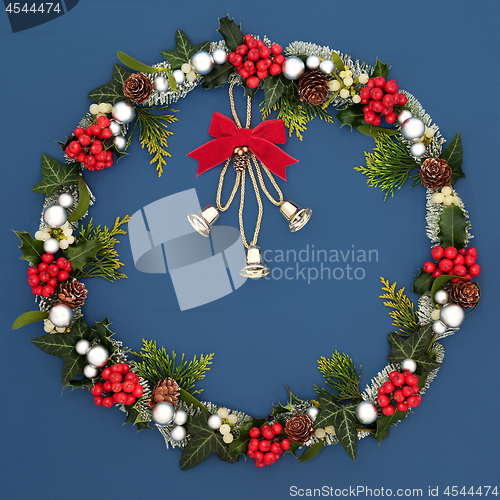 Image of Christmas Wreath with Bells