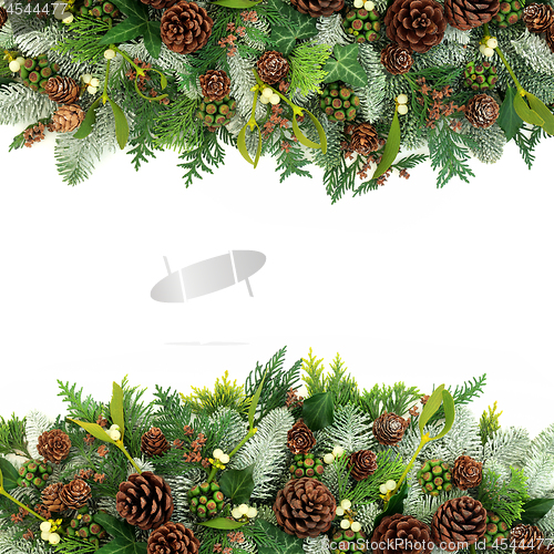 Image of Winter and Christmas Border 