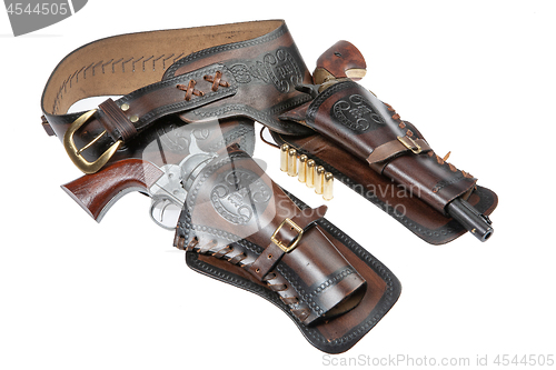 Image of Cowboy Holster And Revolver