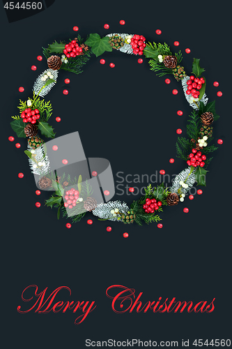 Image of Merry Christmas Wreath