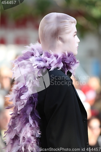 Image of Mannequin outdoors