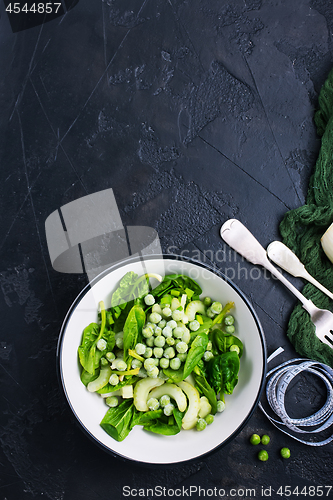 Image of ingredients for salad