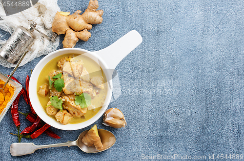 Image of chicken curry