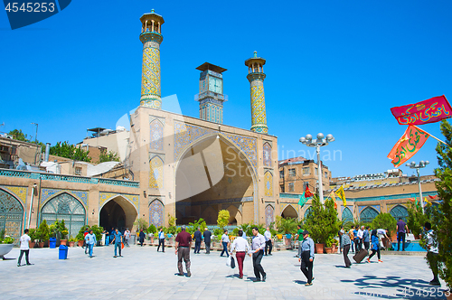 Image of  Imam Khomeini Mosque. Tehran, Iran