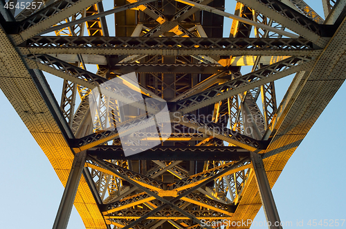 Image of Under the bridge. Background