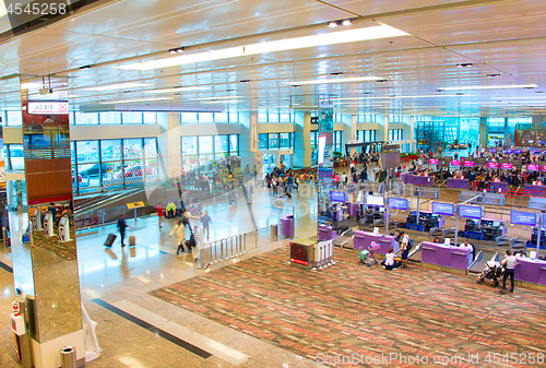 Image of Changi Airport terminal overview, Singapore