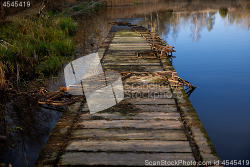 Image of Old Pier on the water