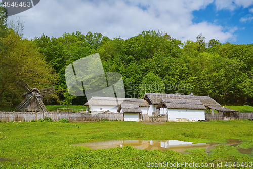 Image of Buildings in Romanian Vilage