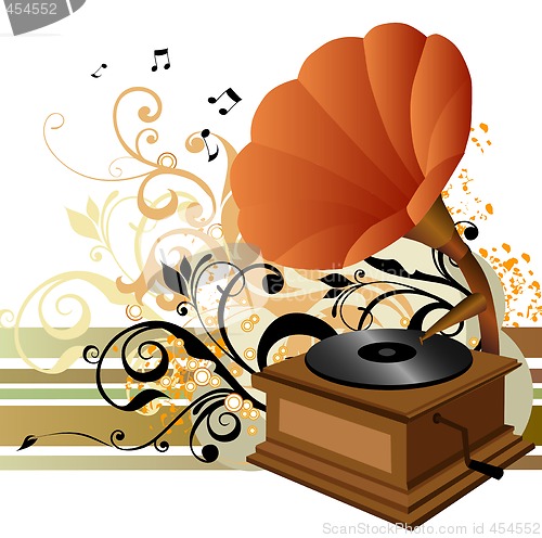 Image of musical background