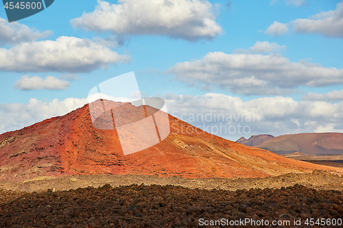 Image of Beautiful landscape of Lanzarote Island