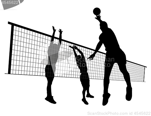 Image of Men volleyball match