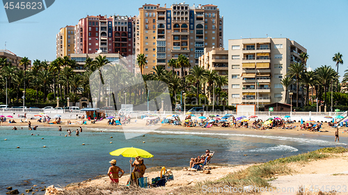 Image of Spanish beach scene