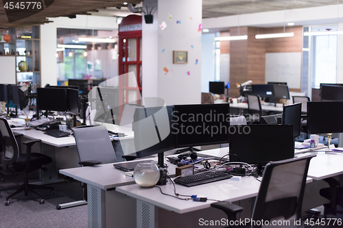 Image of Empty Modern Office