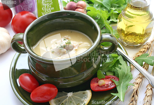 Image of soup of peas