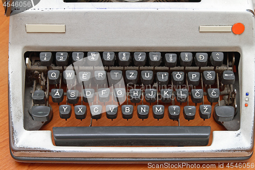 Image of Typewriter Keyboard