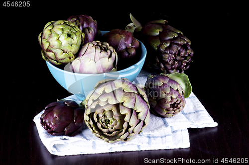 Image of Perfect Raw Artichokes