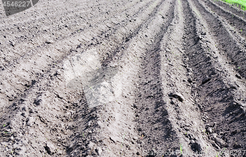 Image of plowed land